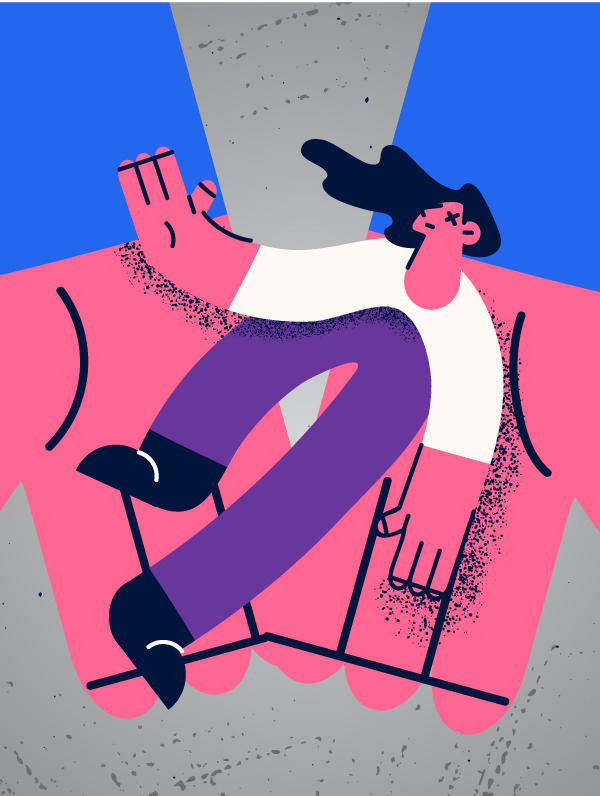 Illustration Du Concept De Confiance En Soi