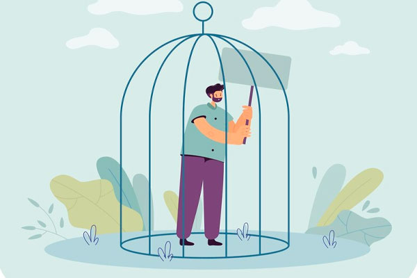 Se faire prendre dans un piège mental