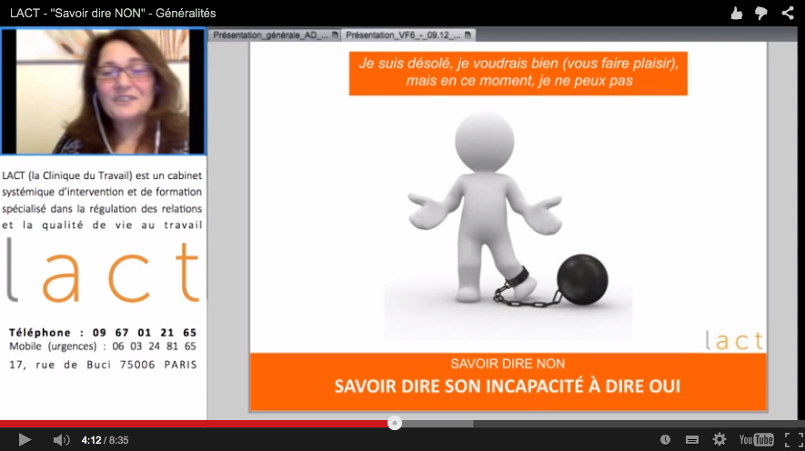 blog dire non